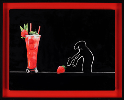 la linea, cocktail fraise, jean-françois Rousselot