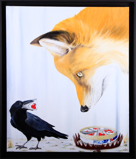 le renard et le corbeau
