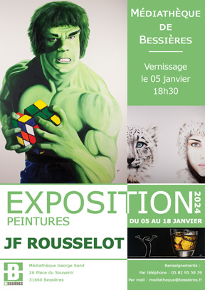 exposition jean-francois rousselot artiste toulousain