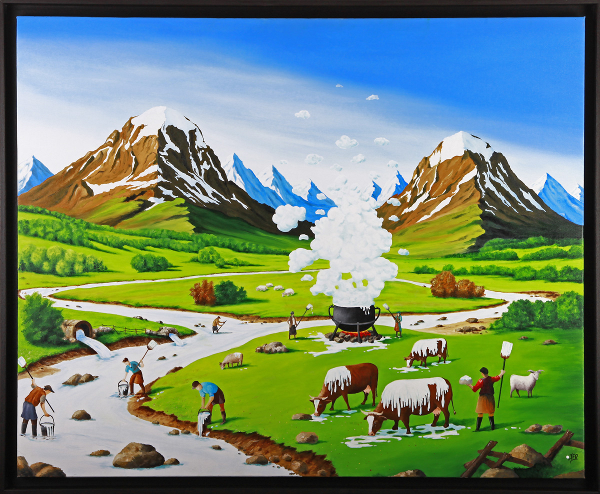 blanc Quand la neige fond, où va le blanc?