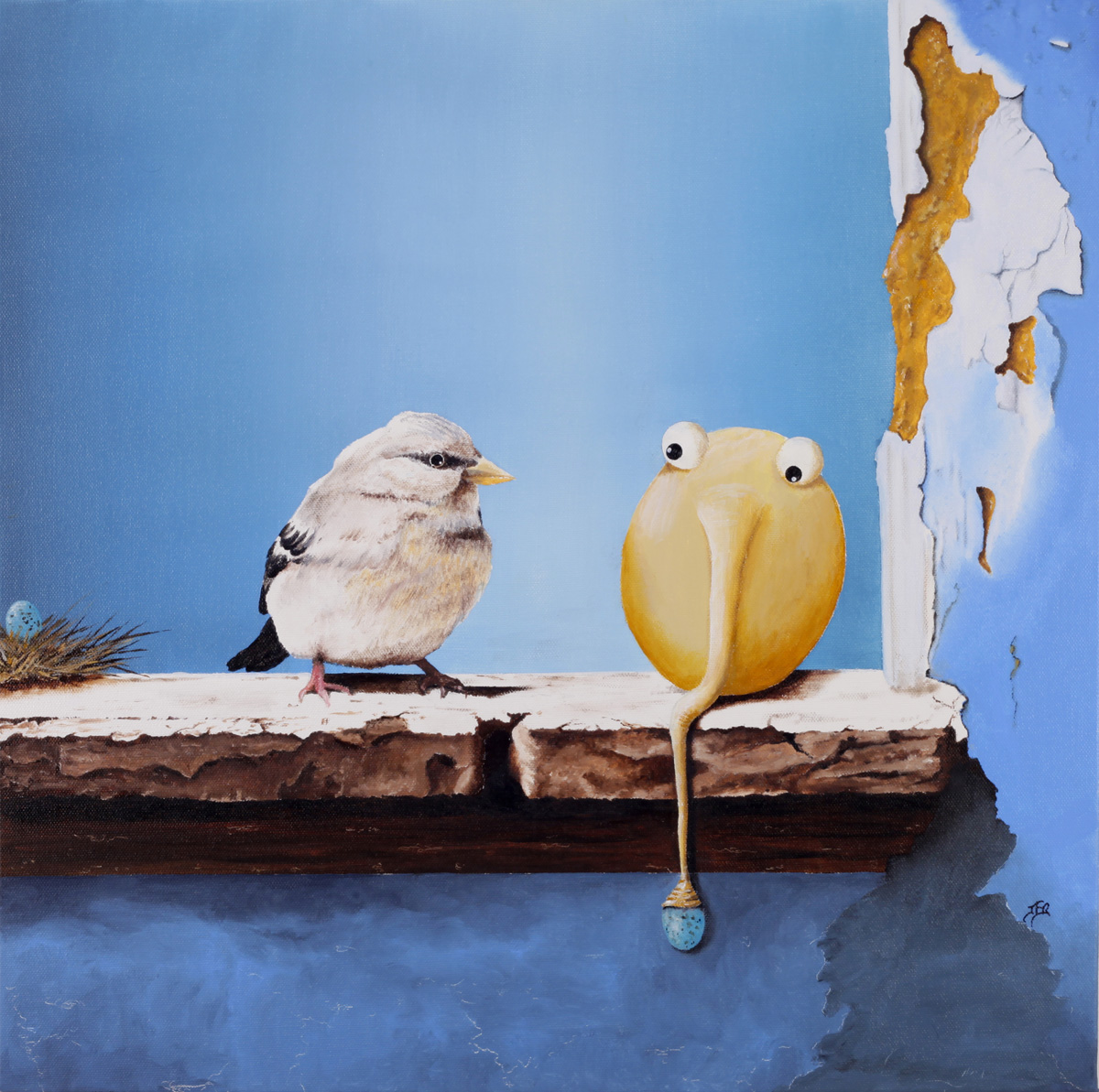 c'est pas moi Oeuf trompette, c'est pas moi!