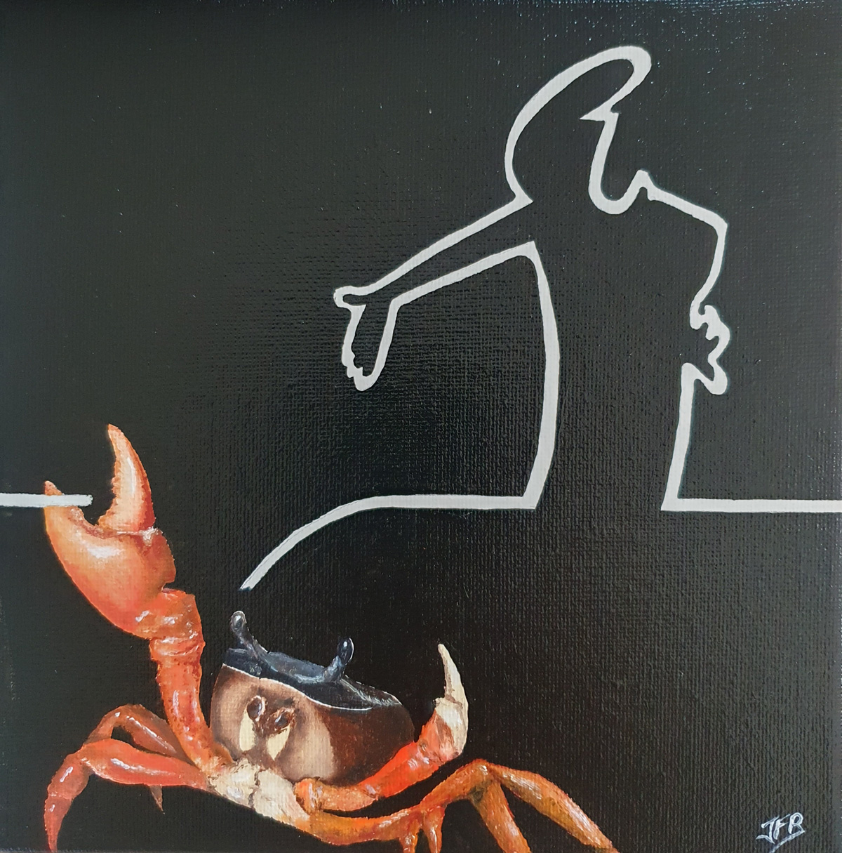 coupure La linea, coupure 2023- 20/20cm Vendu