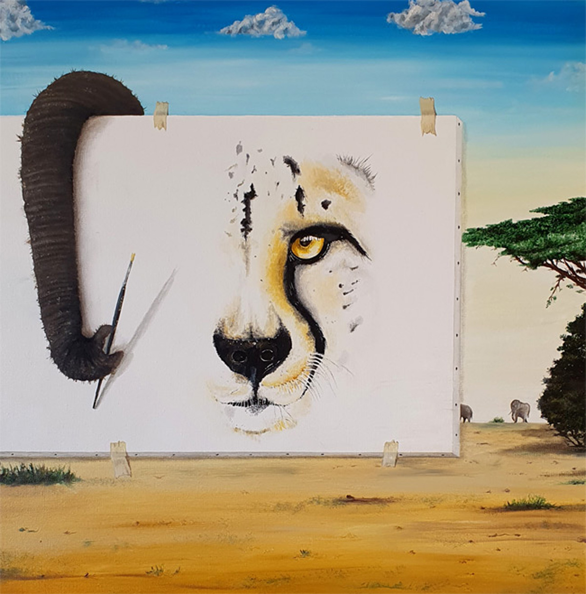 guepard Espèce menacée