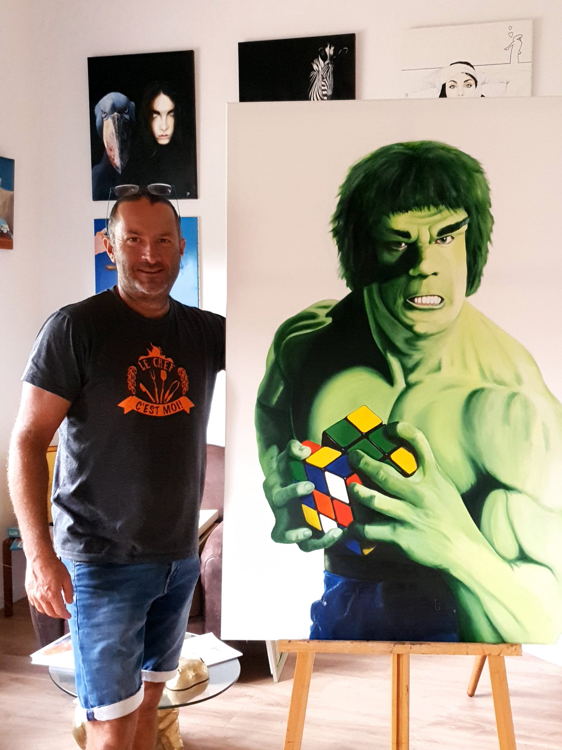 Jean-François Rousselot, Funny Art, artiste peintre toulousain 