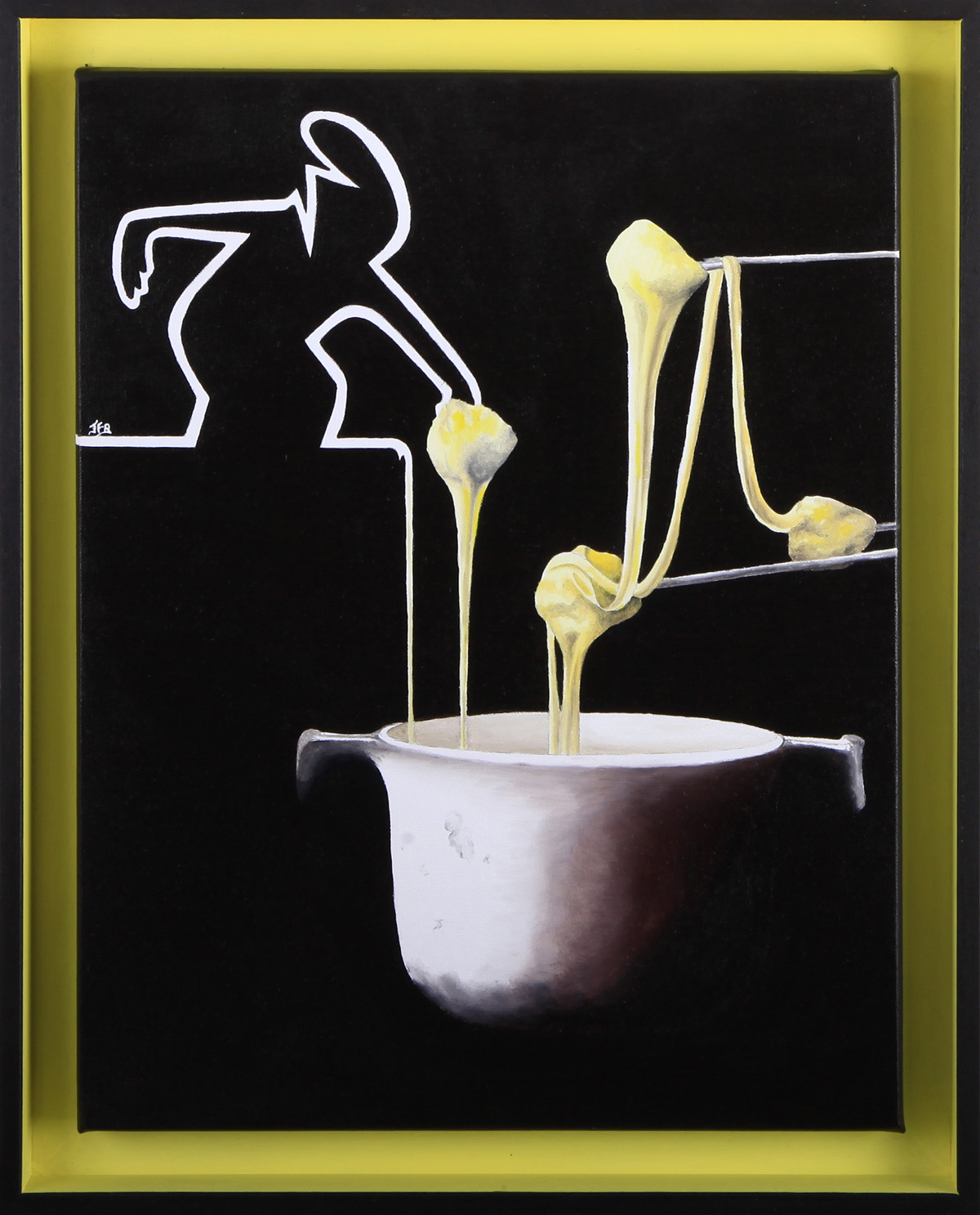 lalinea-fondue La linea, La fondue 2025 - 27/35cm Disponible en galerie