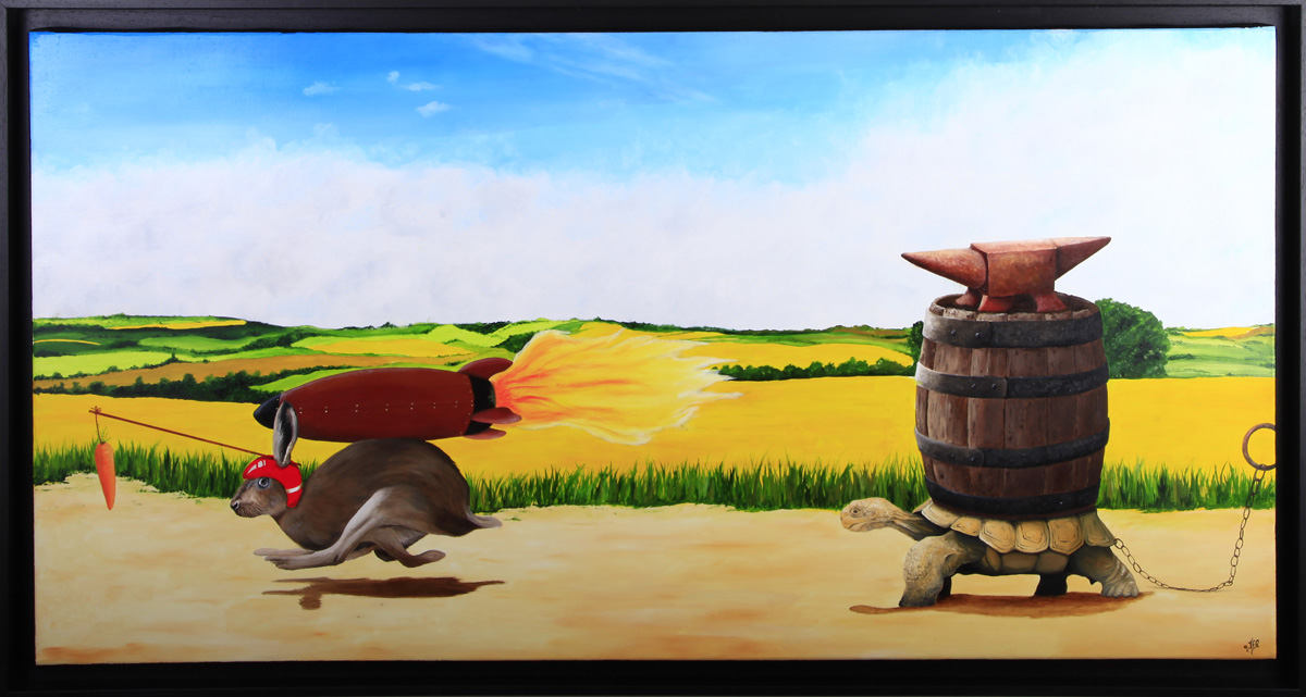 Le lièvre et la tortue Le lièvre et la tortue