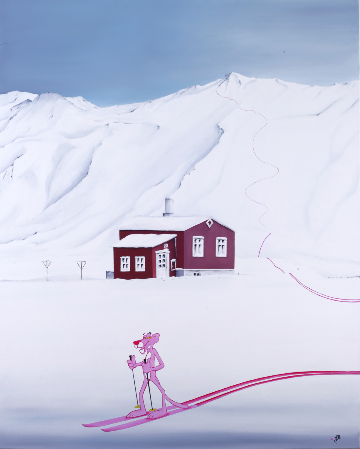 Piste rose Piste rose