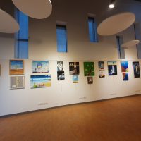 Jean-François Rousselot, artiste peintre toulousain, exposition médiathèque de Bessières