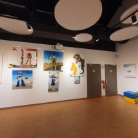 Jean-François Rousselot, artiste peintre toulousain, exposition médiathèque de Bessières