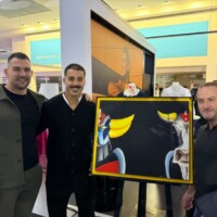Jean-François Rousselot, artiste peintre toulousain avec Sofiane Guitoune et François Cros