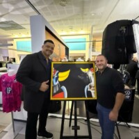 Jean-François Rousselot, artiste peintre toulousain avec Jo Tekori