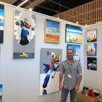 Jean-François Rousselot, artiste peintre toulousain, exposition Artoulouse 2023