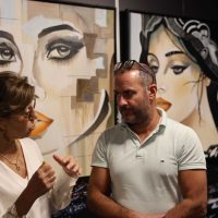 Jean-François Rousselot, artiste peintre toulousain, soirée Priv'Art à Toulouse