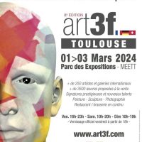 Jean-François Rousselot, artiste peintre toulousain, exposition Art3F toulouse 2024