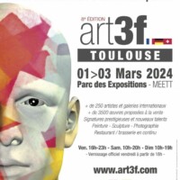 Jean-François Rousselot, artiste peintre toulousain, exposition Art3F toulouse 2024
