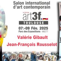 Jean-François Rousselot, artiste peintre toulousain, exposition Art3F toulouse 2025