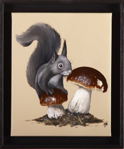 huile sur toile, la cueillette, contactez moi