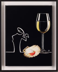 la linea : Saint-jacques. Huile sur toile, Jean-François Rousselot