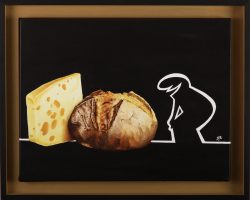 la linea : l'odeur du bon pain. Huile sur toile, Jean-François Rousselot