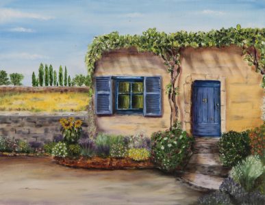 huile sur toile, Jean-François Rousselot, provence